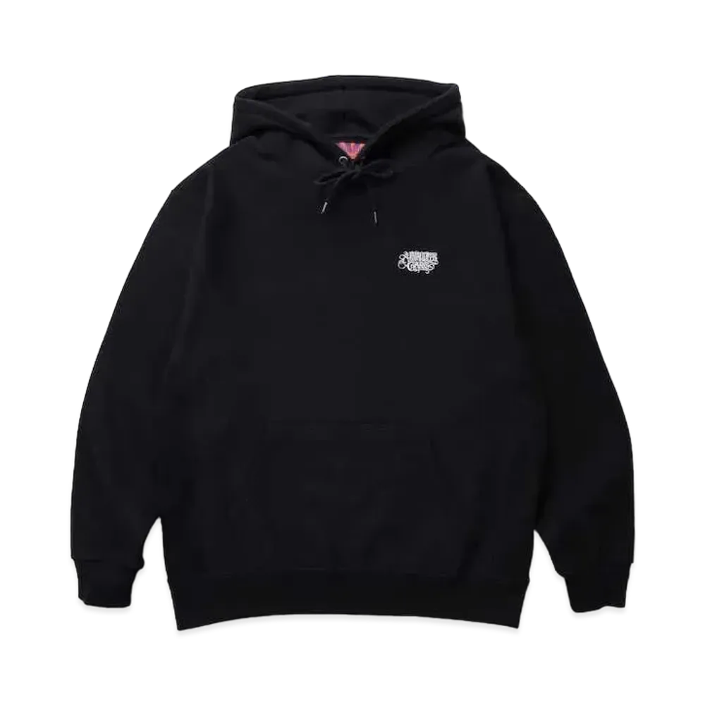 APHRODITEGANG CLASSIC LOGO HEAVY WEIGHT HOODED SWEAT SHIRT "Black"