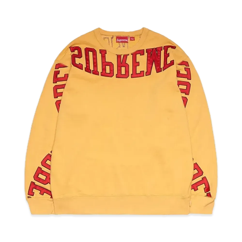 Supreme Multi Arc Crewneck "Dusty Gold"