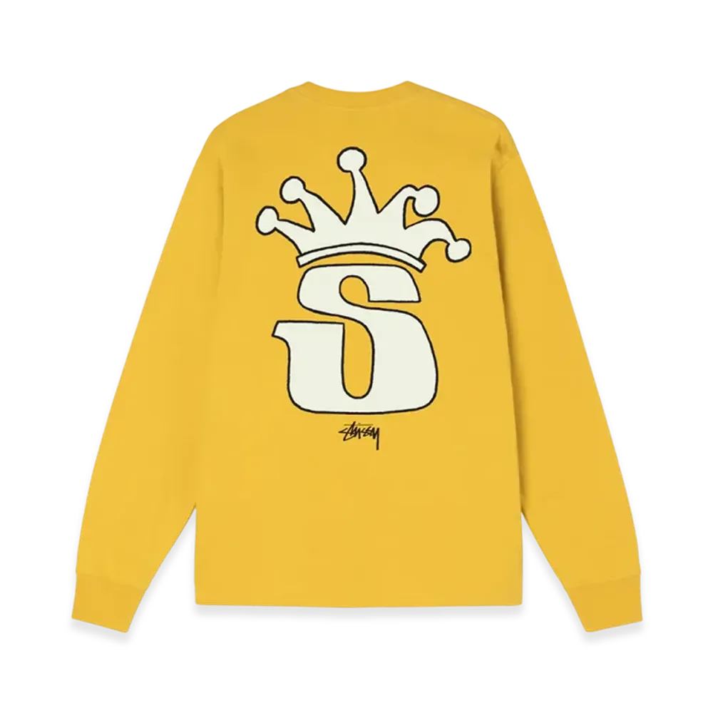 Stussy S Crown LS Tee "Honey"
