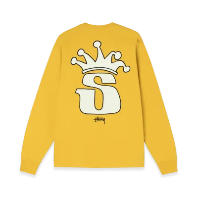 Stussy S Crown LS Tee "Honey"