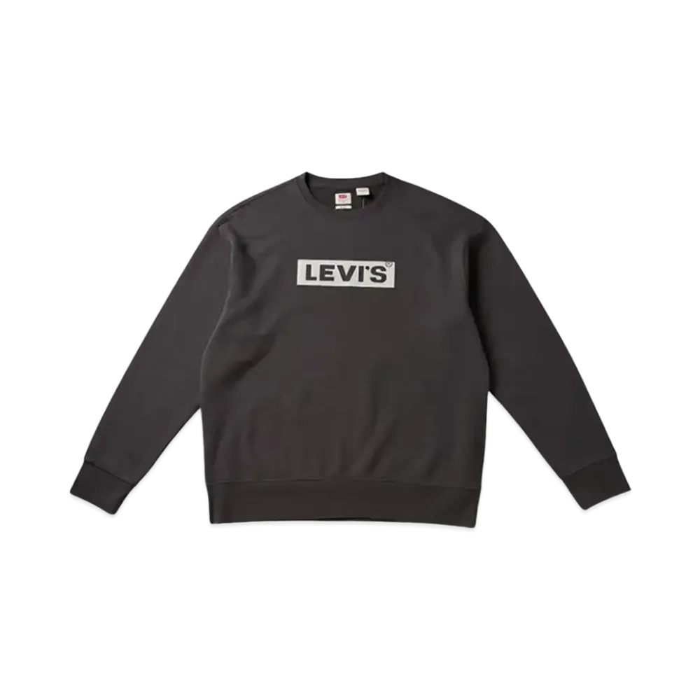 Levi's Relaxed Graphic Crewneck Sweatshirt "Dark Charcoal"