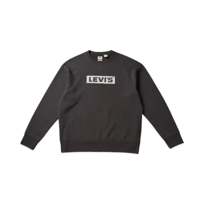 Levi's Relaxed Graphic Crewneck Sweatshirt "Dark Charcoal"