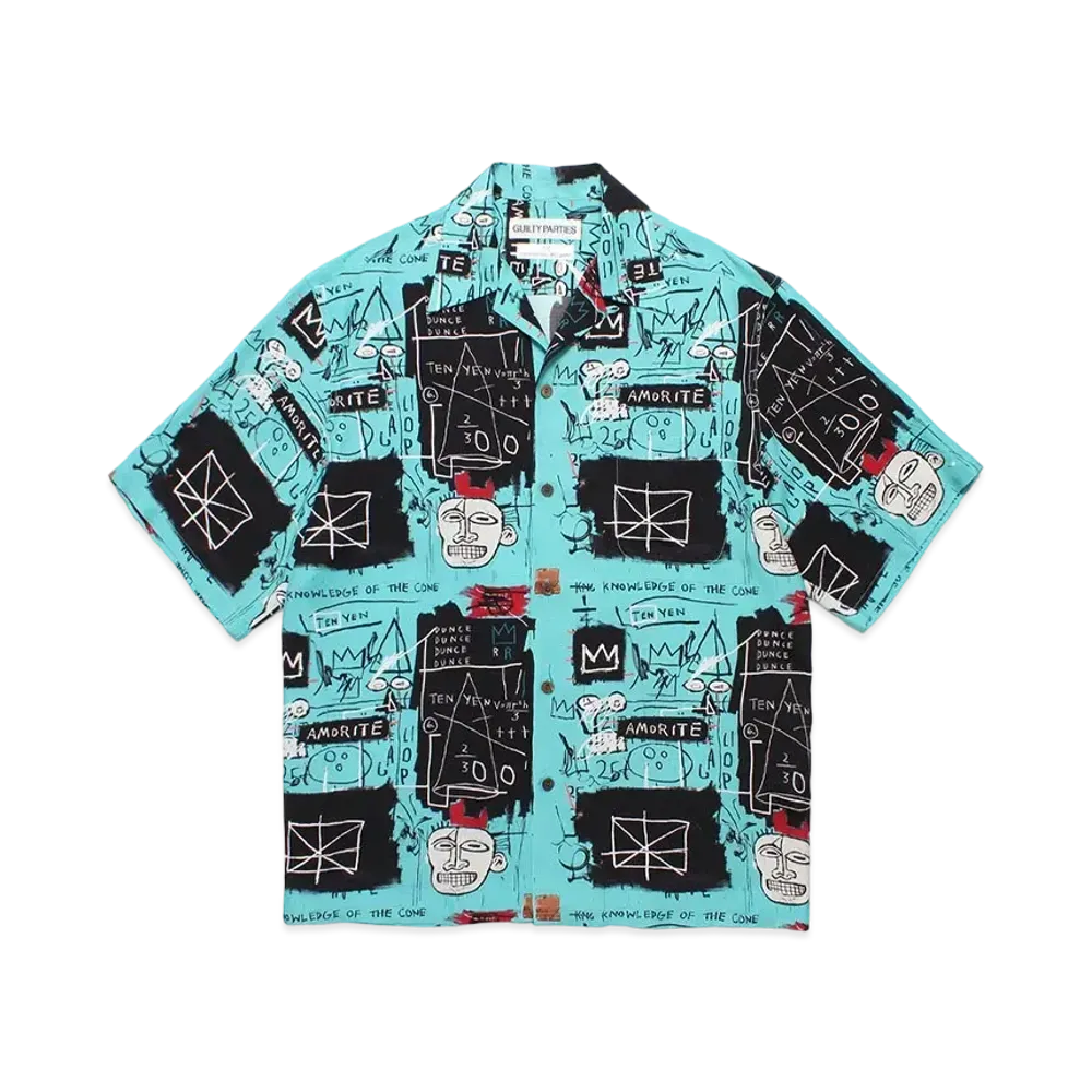 WACKO MARIA Jean-Michel Basquiat / Hawaiian Shirt (Type-1,2,3) "Type-2"