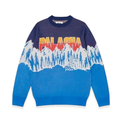 PALACE Palaska Knit "Blue"