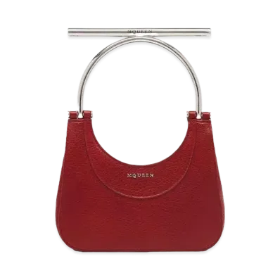 Alexander McQUEEN Crossbar Mini Bag "Red"