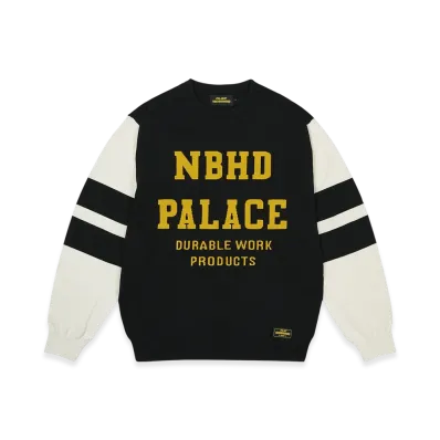 PALACE x NEIGHBORHOOD Knitted Moto Top "Black"