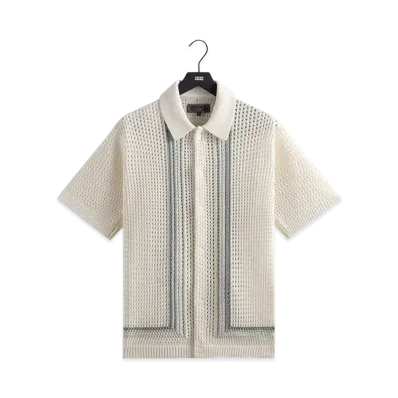 Kith Thompson Crochet Buttondown "Waffle"
