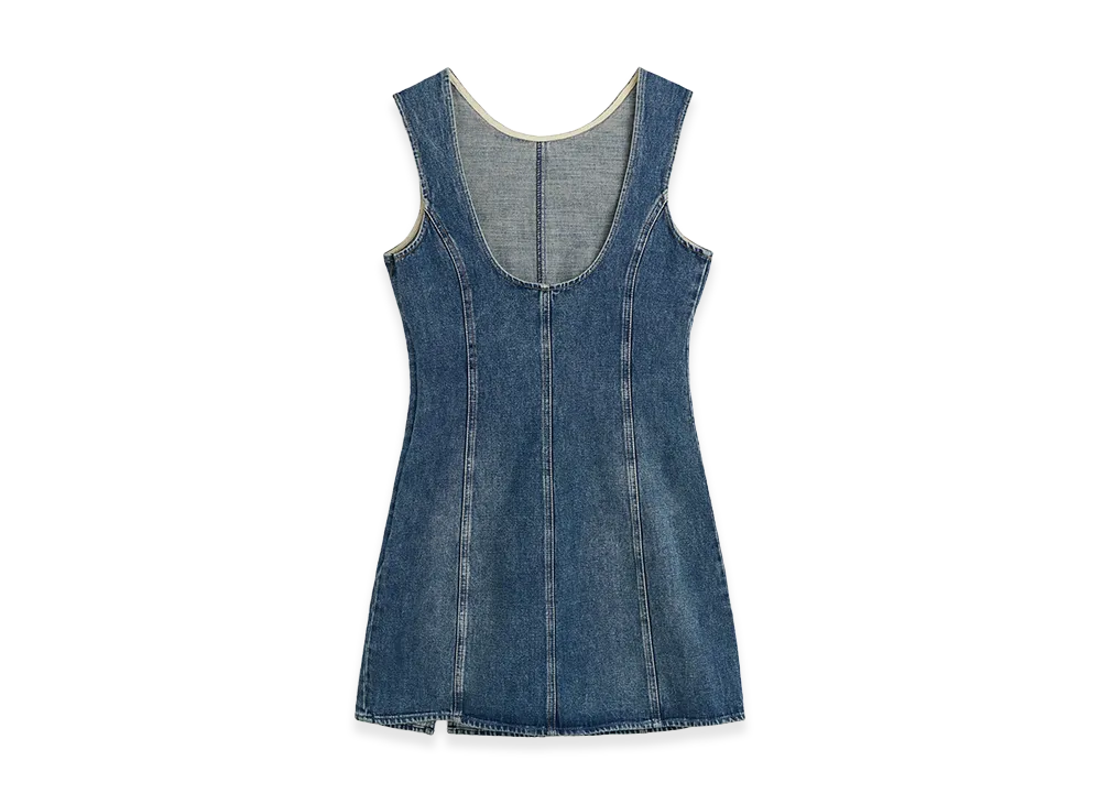 OUR LEGACY Women's Pliant Dress "Vienna Blue Wash"