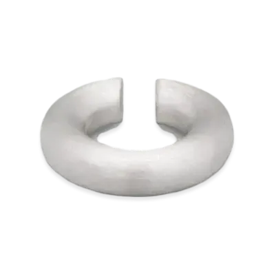 TOMWOOD Chunky Ear Cuff L "Satin Silver"