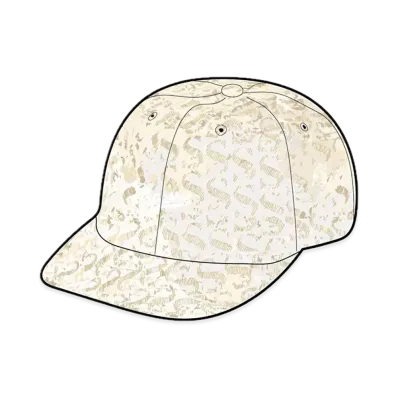 Supreme Monogram Denim 6-Panel "Tan"