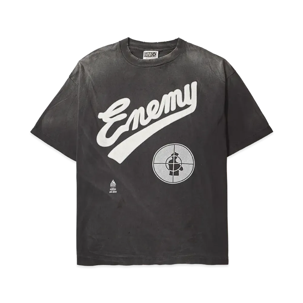 SAINT Mxxxxxx x Public Enemy SS Tee "Black"