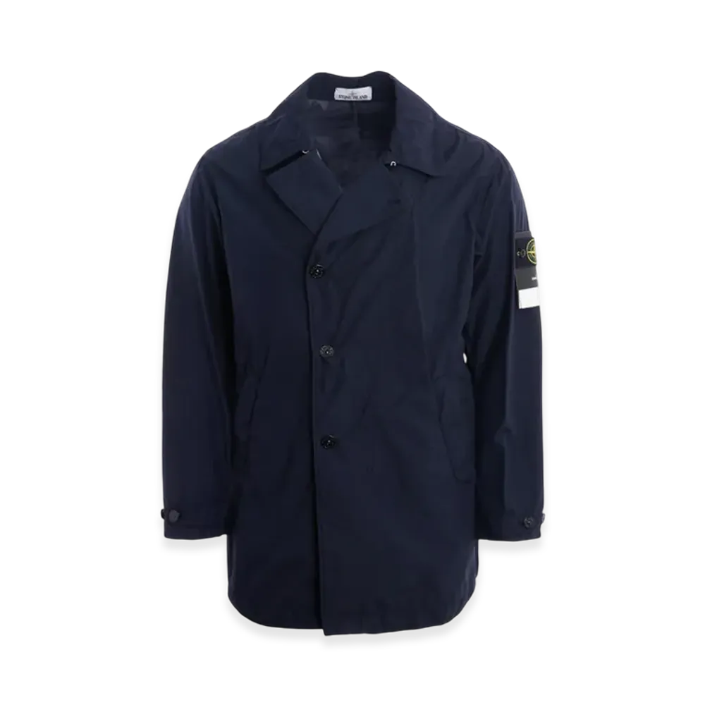 Stone Island 42132 Naslan Light Watro Trench Coat - 20SS "Navy Blue"