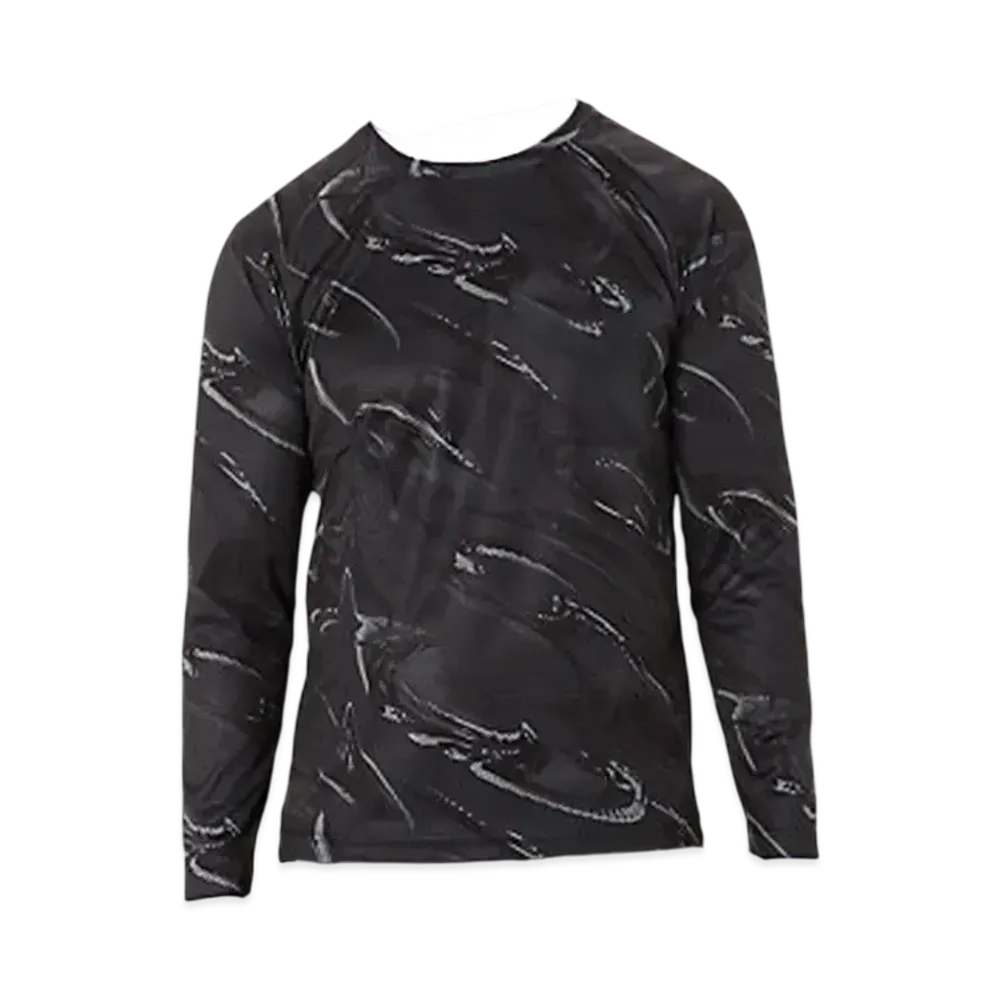 Asics A-I-M Dry Graphic Long Sleeve Shirt "Performance Black"