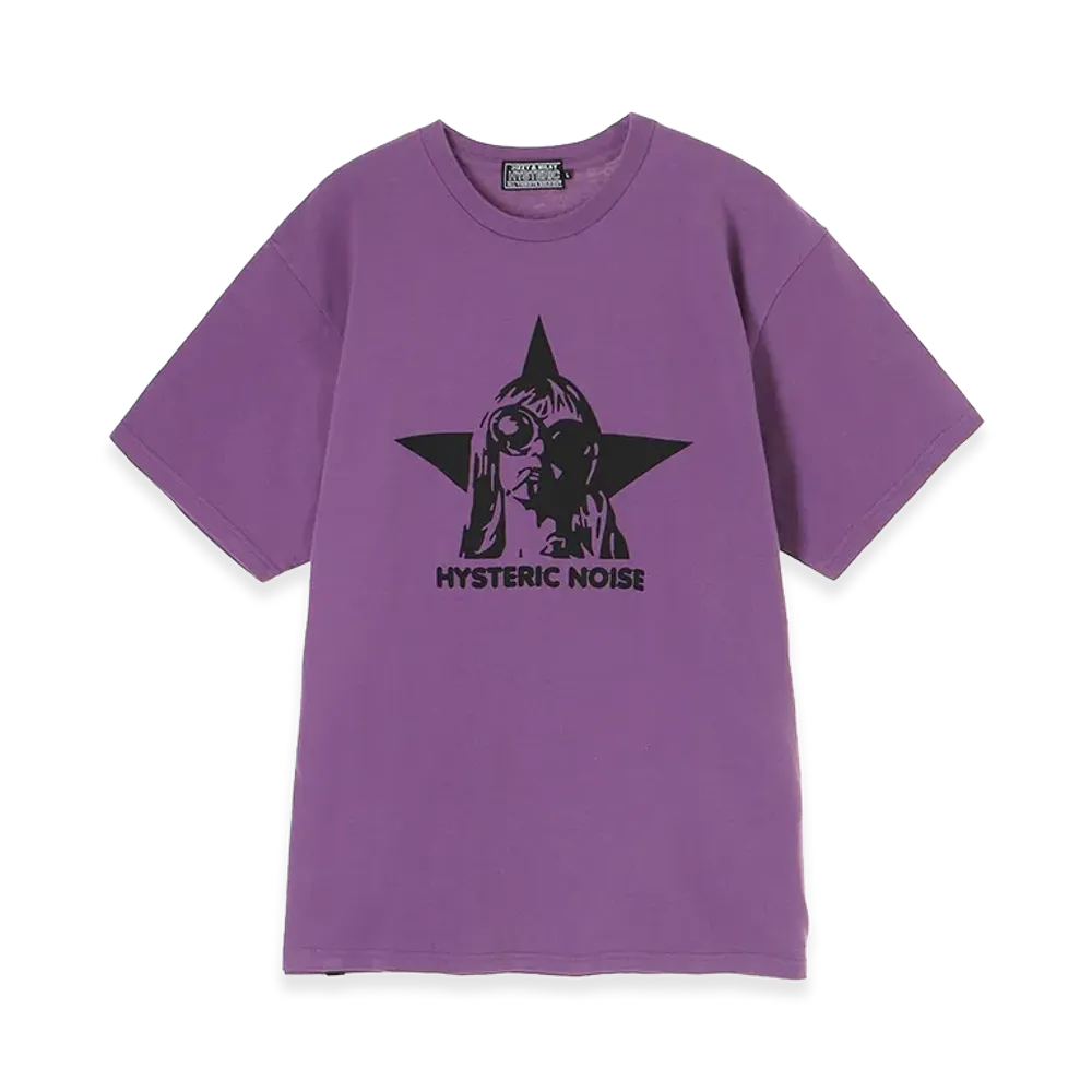 HYSTERIC GLAMOUR Hysteric Noise Tee "Purple"