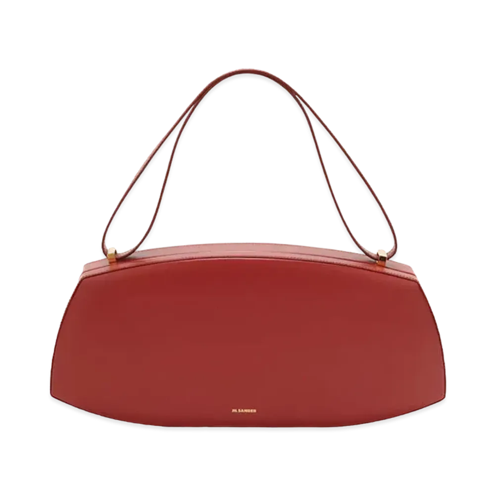 Jil Sander Taos Case Bag Medium "Red"
