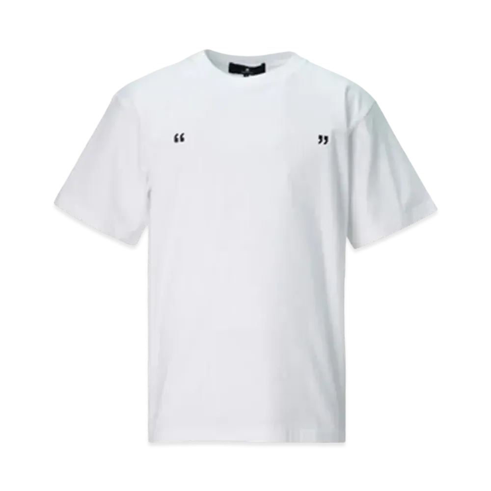 ANREALAGE Invisible Logo T-shirt "White"
