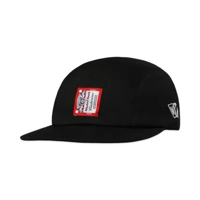 Wasted Youth x Budweiser WYxBW 4PANEL CAP "Black" / VERDY