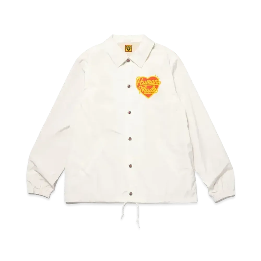 HUMAN MADE Coach Jacket "White"