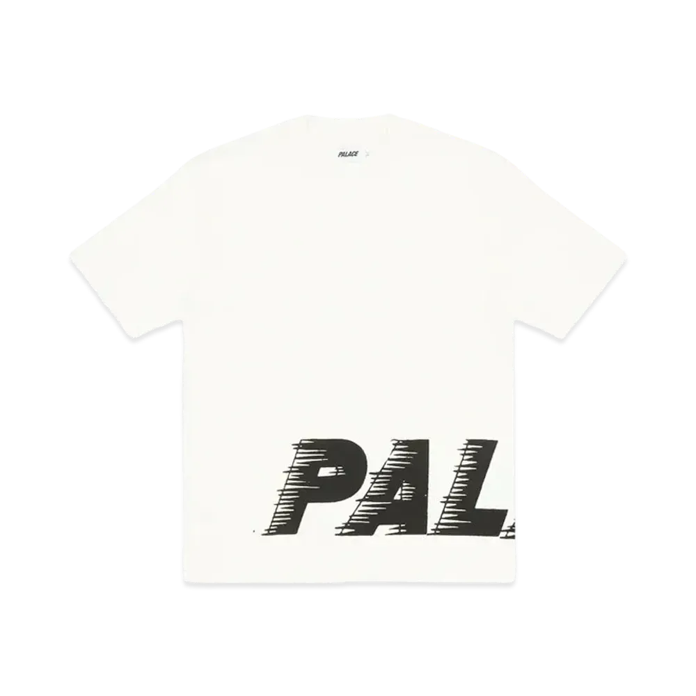 PALACE Fast Wrap T-Shirt "White"
