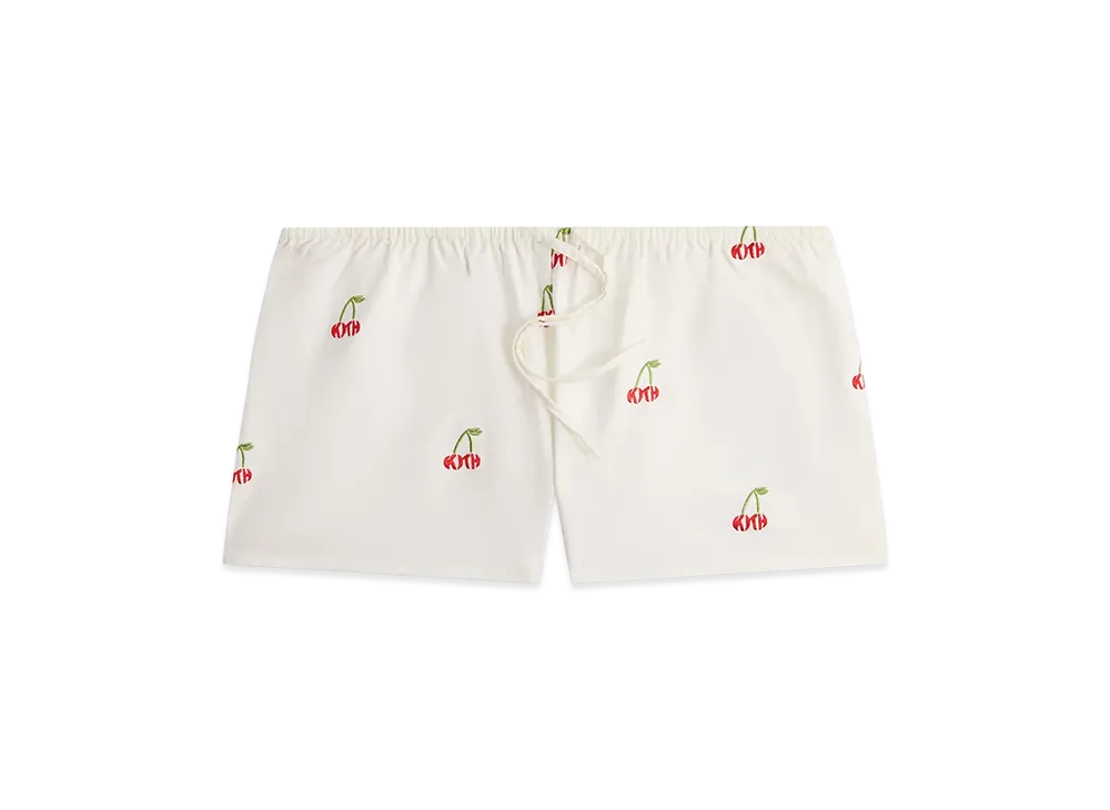 Kith Women's Esbe Cherry Oxford Micro Short "White"