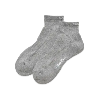 UNDERCOVER 24SS Cotton Blend Short Socks "Gray"