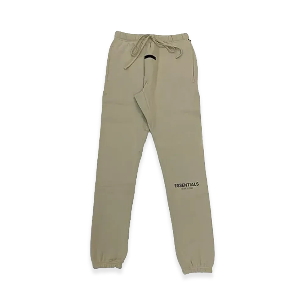 FEAR OF GOD ESSENTIALS Reflector Logo Sweatpants "Linen"