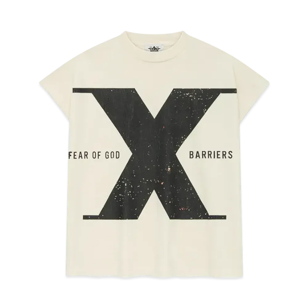 FEAR OF GOD x Malcolm X American Luxury Muscle Tee "Cream"