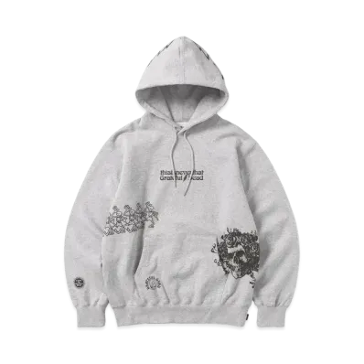 thisisneverthat GD Iconography Hoodie "Heather Grey"