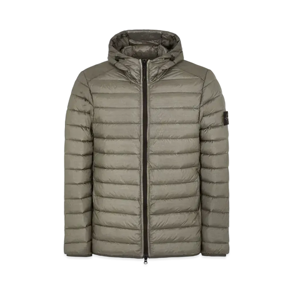 Stone Island 40124 Loom Woven Chambers R-Nylon Down-TC "Musk Green"