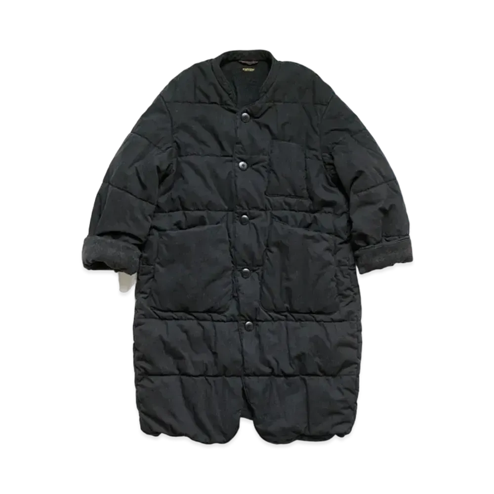 KAPITAL LIPSTOP QUILT WORK COAT "Black"