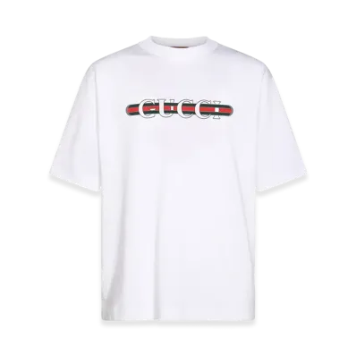 GUCCI 'Gucci Web' T-Shirt "White"