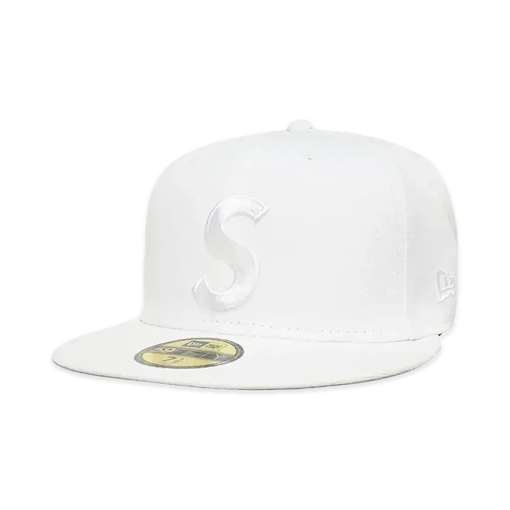 Supreme Screw Ball S Logo New Era "White"