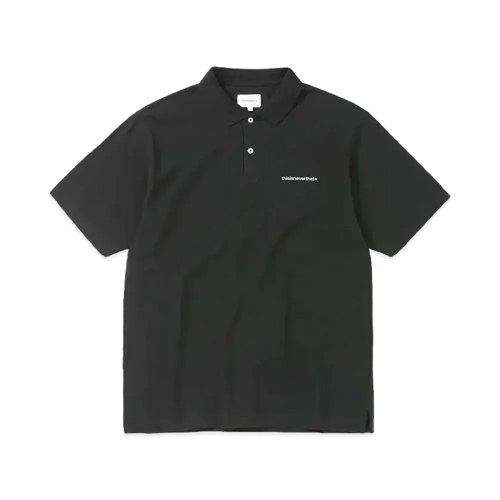 thisisneverthat T-Logo S/S Jersey Polo "Black"