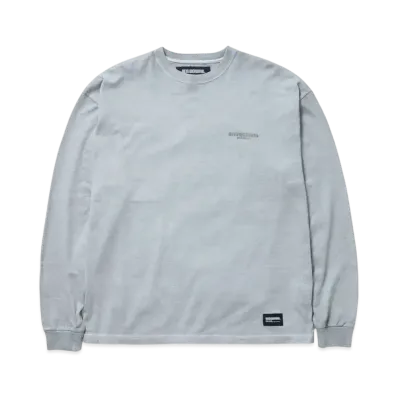 NEIGHBORHOOD Pigment Dyed Crewneck LS "Gray"