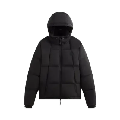 Kith Wrinkle Nylon Midi Puffer "Black"