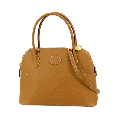 Hermes Bolide Epsom "Gold/Gold"