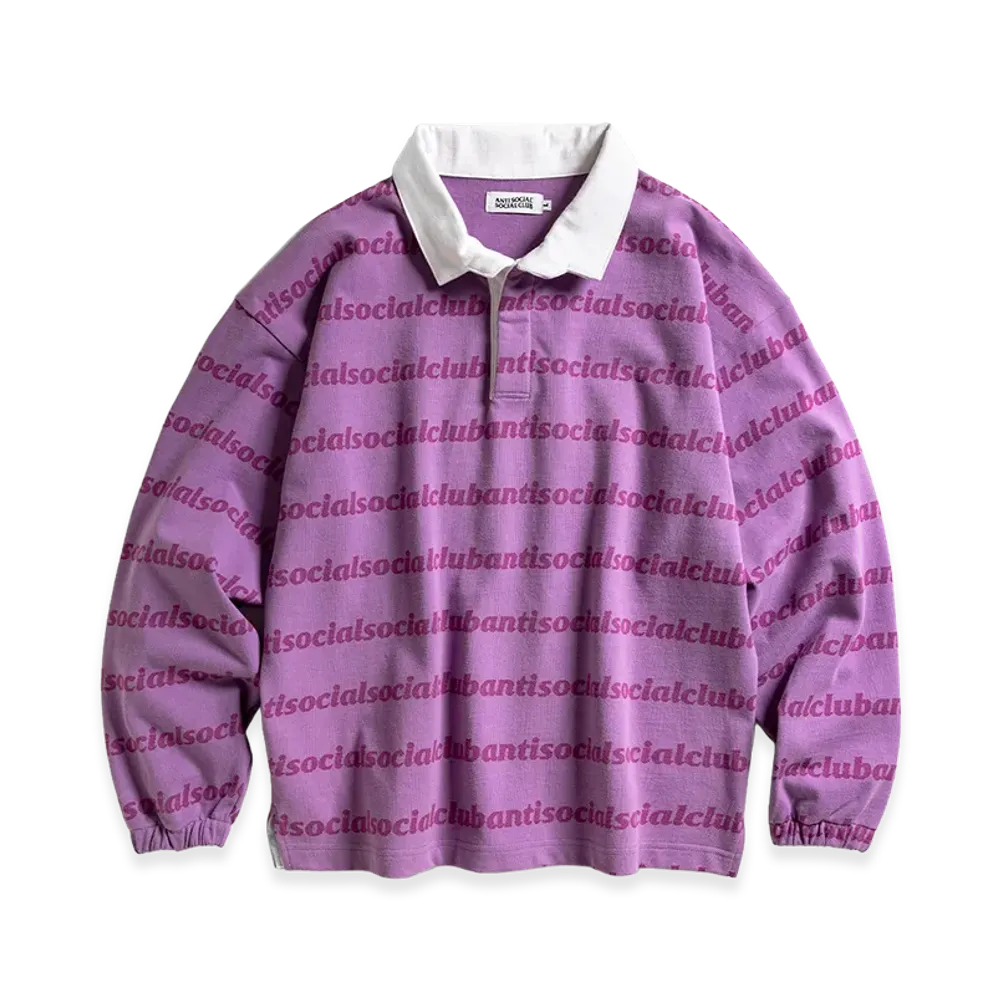 ANTI SOCIAL SOCIAL CLUB Run On Polo "Purple"