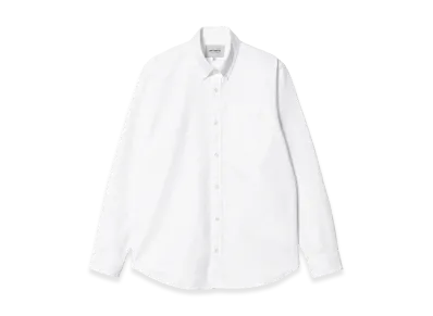 Carhartt WIP L/S C-Logo Shirt "White/White"