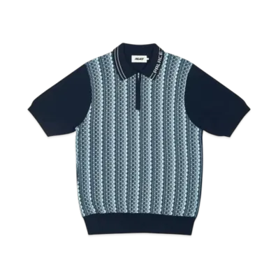 PALACE Zip Knit "Navy"