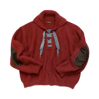 KAPITAL 5G WOOL COUSCOUS SWEATER "Red"