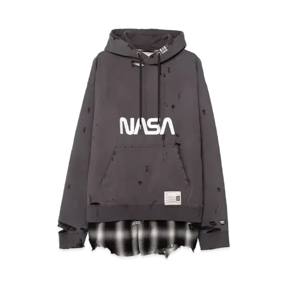 Maison MIHARA YASUHIRO Triple Layered Hoodie "Black"