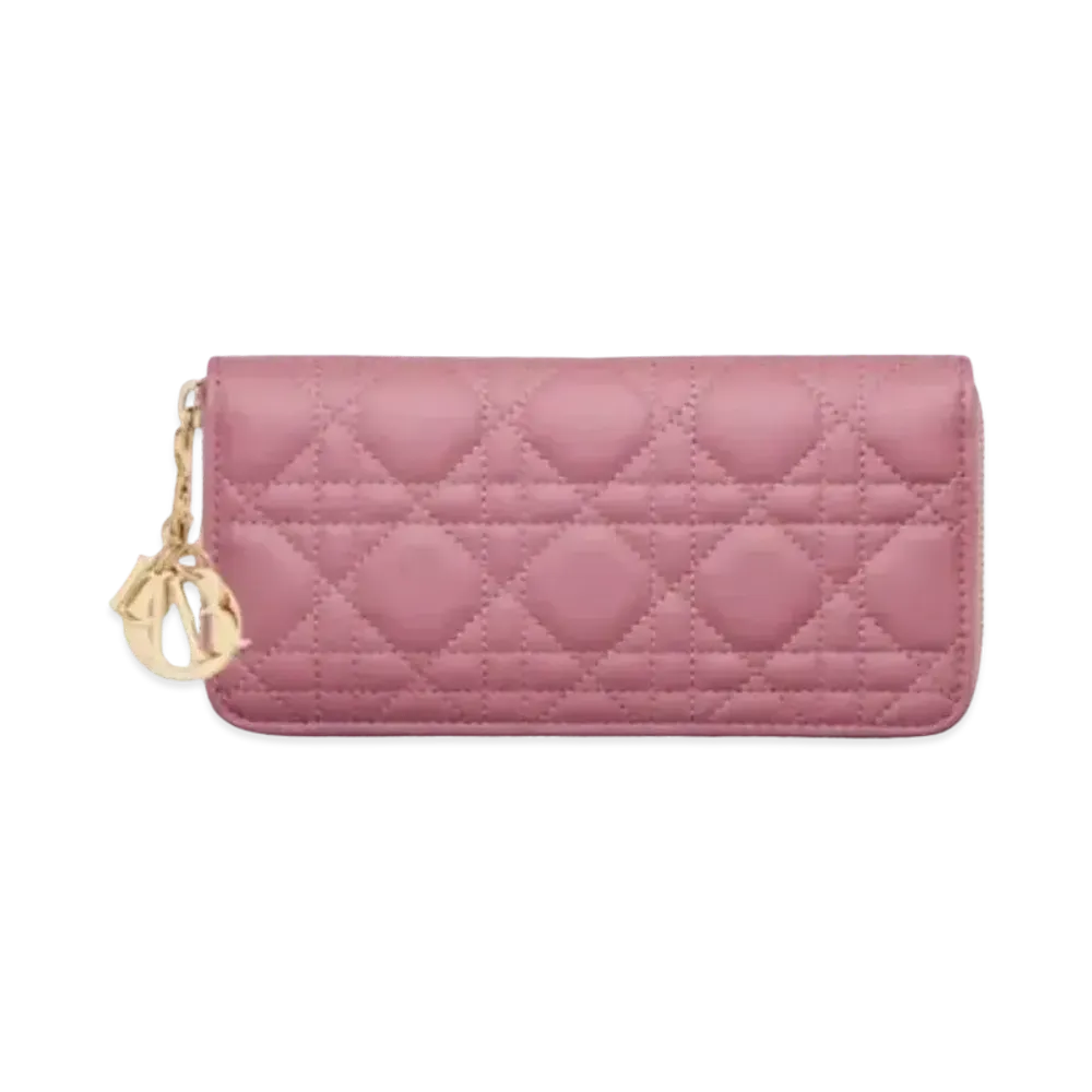 Dior Voyage Long Wallet "Lavender"