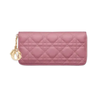 Dior Voyage Long Wallet "Lavender"