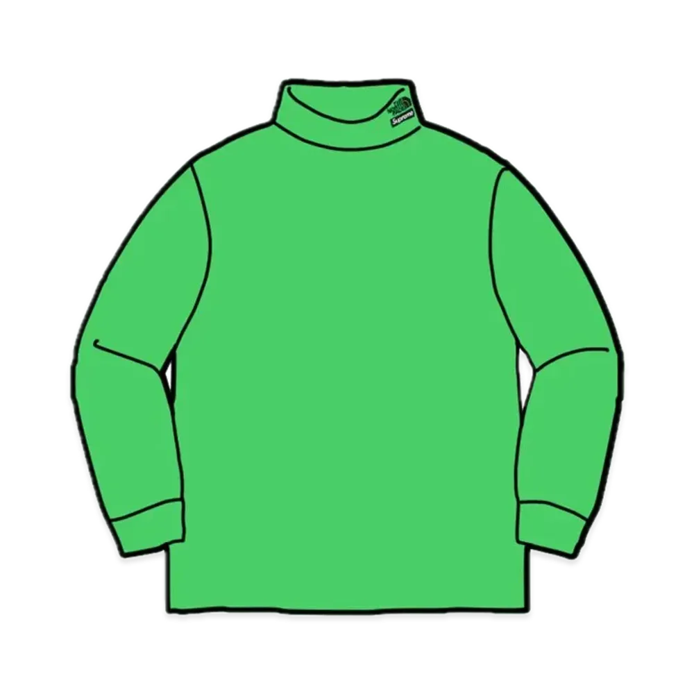 Supreme x The North Face RTG Turtleneck "Green"