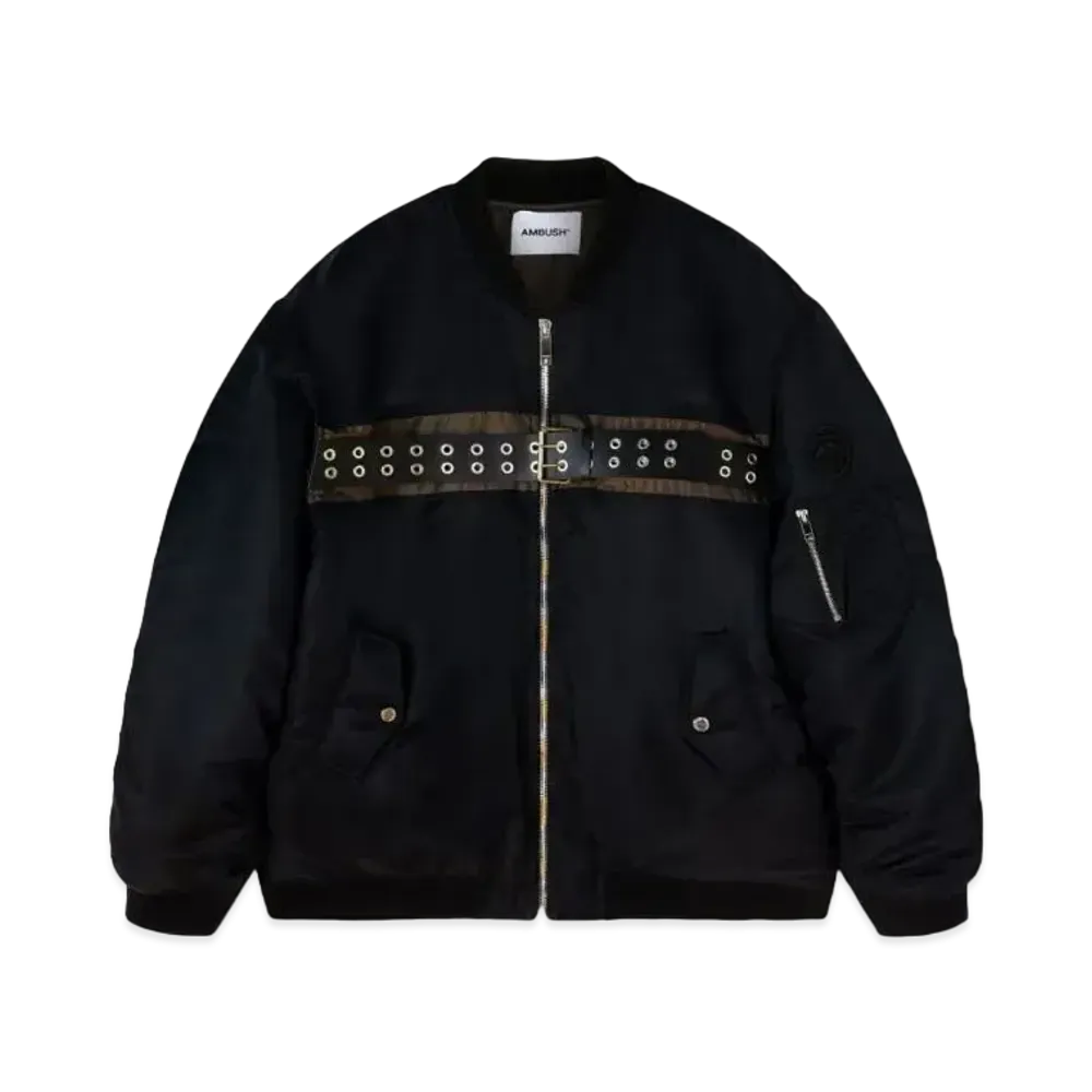 AMBUSH Belted Bomber "Black"