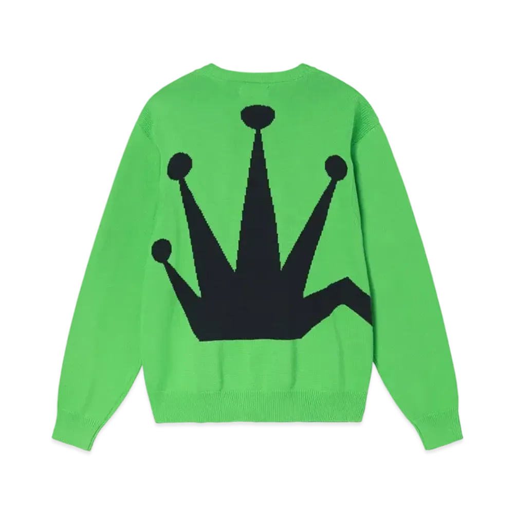 Stussy Bent Crown Sweater "Lime"