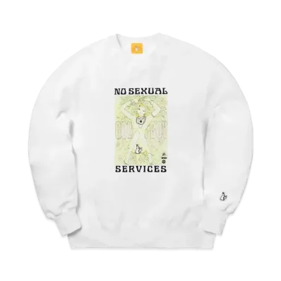 FR2 x Tatsuya Egawa x Shota Nakatsugawa NSS Sweatshirt "White"