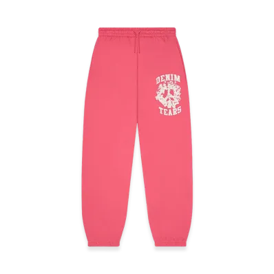 DENIM TEARS Denim University Sweatpants "Pink"