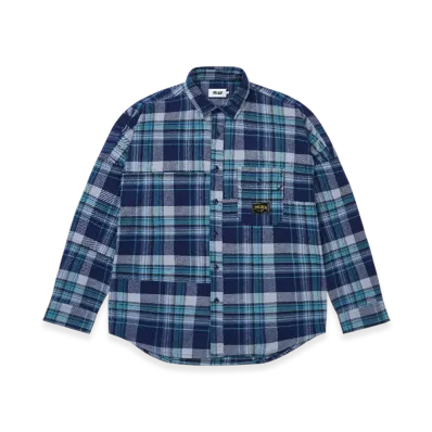PALACE Lumber Yak Patch Overshirt "Blue"