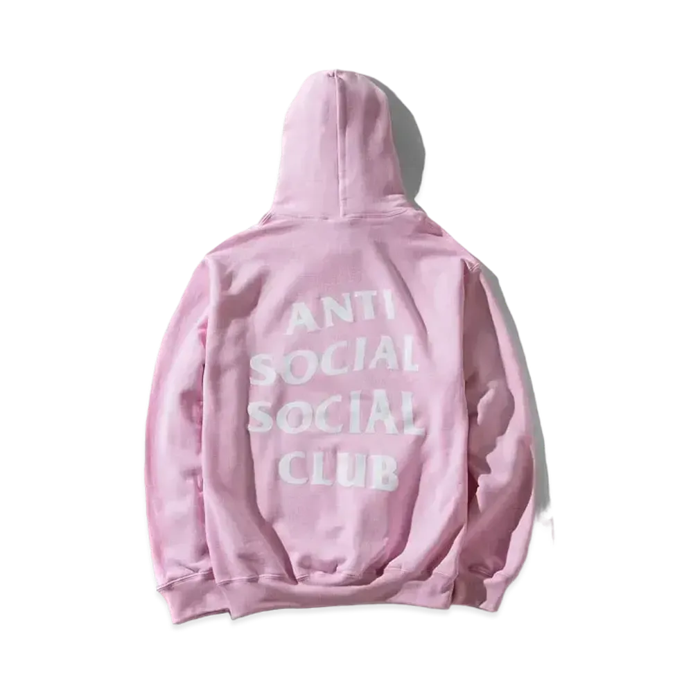 ANTI SOCIAL SOCIAL CLUB Know you better Hoodie "Pink"